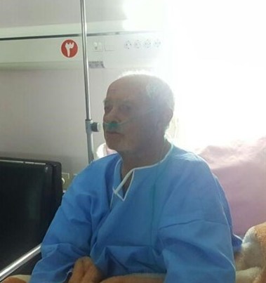 بستری شدن دهقان فداکار در بیمارستان