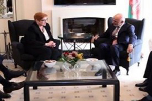 جنگ جاری در افغانستان از سوی تروریزم بین المللی تحمیل شده است