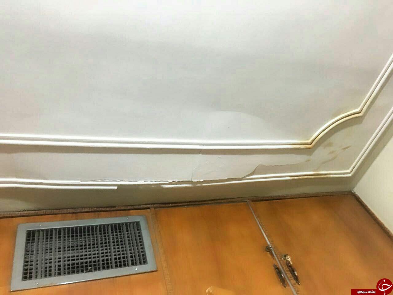 خسارات وارد شده به خیابان&zwnj;ها و ساختمان&zwnj;های مشهد پس از زلزلزله +تصاویر