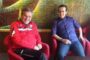 حضور جادوگر در اردوی تیم فوتبال پرسپولیس