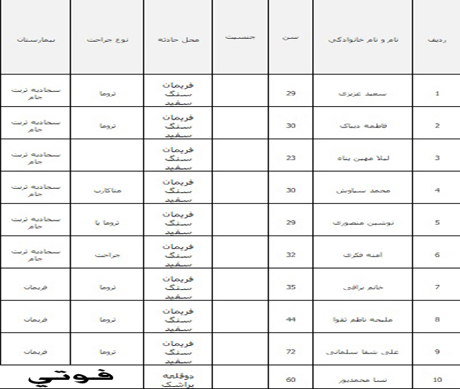 زمین لرزه  6 ریشتری مشهد را لرزاند /17 مصدوم و 2 فوتی/مشکلی در ارائه خدمات امدادی وجود ندارد/اسامی مصدومین + فیلم