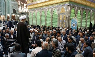 اعضای شورای مرکزی جبهه مردمی نیروهای انقلاب اسلامی با آرمان های امام خمینی(ره) تجدید بیعت کردند