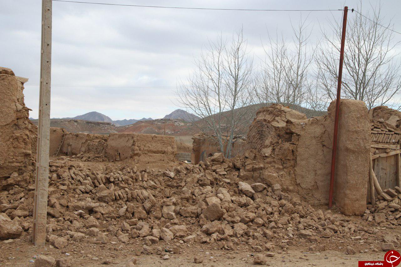 خسارت زلزله به ۳۱۵ واحد مسکونی شهرستان تربت جام+تصاویر