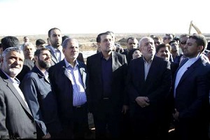 بازدید معاون اول رئیس جمهوری از طرح کانال انتقال آب به کانون ریزگردها در خوزستان