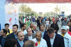حضور سلطانی فر در مسابقات بین المللی دو و میدانی پارس