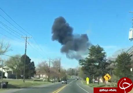 سقوط یک فروند هواپیمای F16 آمریکا در خاک این کشور