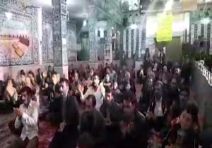 مولودی خوانی میلاد امام جواد (ع) در گلدشت + فیلم