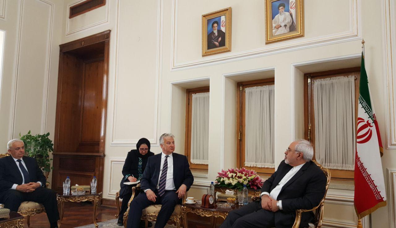 معاون نخست وزیر مجارستان با ظریف دیدار و گفتگو کرد