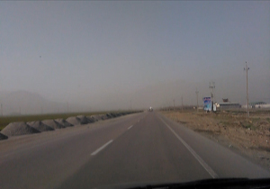 جاده‌ای با زیرسازی نامناسب + فیلم