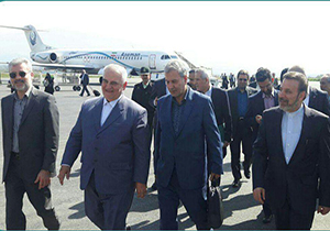 ورود وزیران تعاون و ارتباطات به گرگان