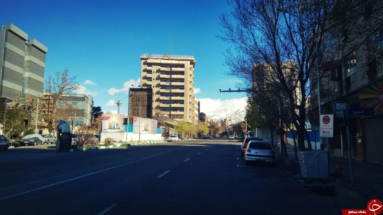نمایی از هوای پاک پایتخت + تصاویر