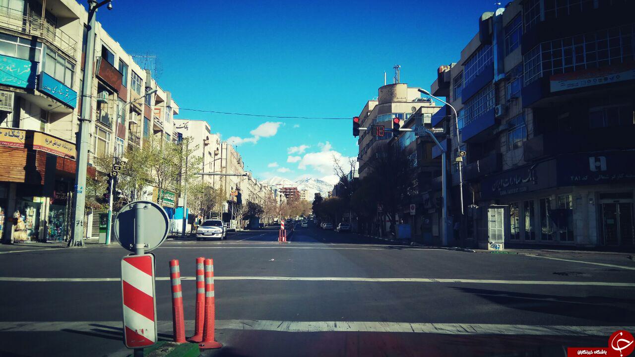 نمایی از هوای پاک پایتخت + تصاویر