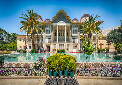 زیبایی بهار شیراز در باغ تاریخی ارم