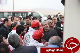 بازدید استاندار از پایگاه ثابت بین جاده ای جمعیت هلال احمر شهرستان مرند