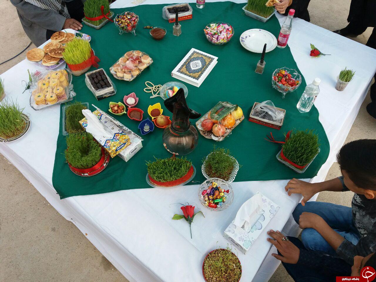 لحظه تحویل سال در مزار شهدای گمنام + تصاویر
