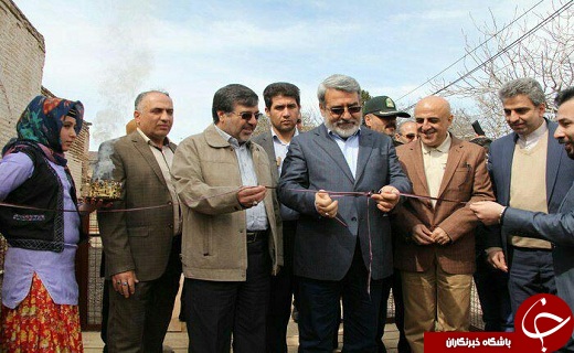افتتاح نمایشگاه سوغات و صنایع دستی قزوین
