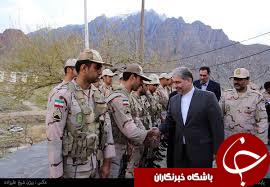 استاندار آذربایجان شرقی در دیدار نوروزی با مرزبانان هنگ مرزی جلفا