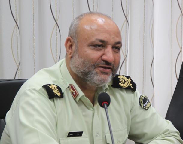 حضور فرمانده نیروی انتظامی خوزستان در ستاد مشترک راهیان نور جنوب