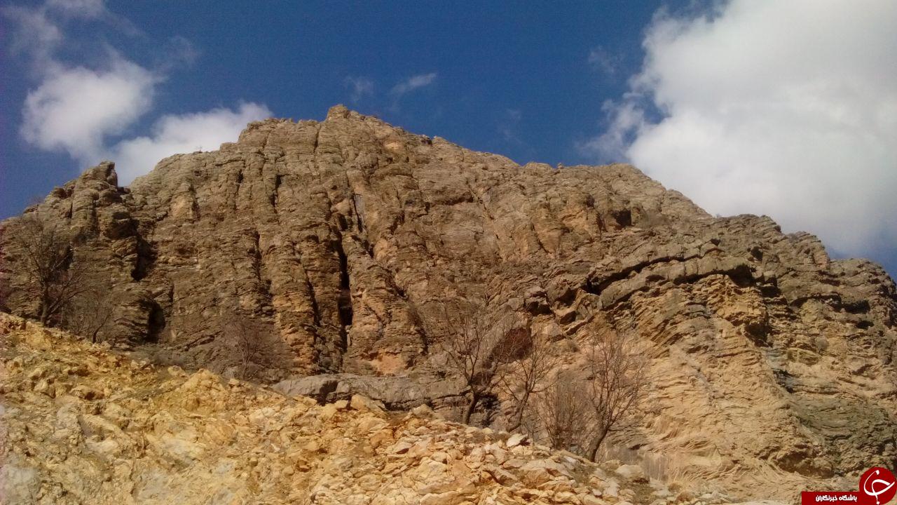 نمایی از طبیعت کوهستانی جاده بلبر + تصاویر