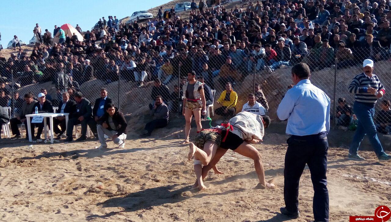برگزاری پنجمین دوره مسابقات کشتی باچوخه جام شهدای داغیان +تصاویر