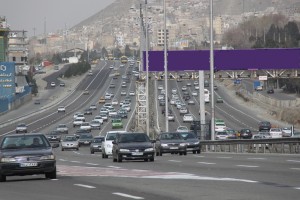 ترافیک نیمه سنگین در آزادراه کرج &ndash; قزوین
