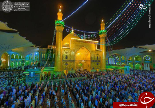 جشن میلاد امام جواد(ع)در نجف اشرف+عکس