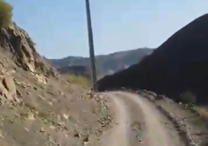 سال‌ها چشم‌انتظاری برای آسفالت جاده «گافر» + فیلم