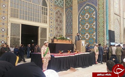 آغاز مراسم تشییع پیکر آیت الله باریک بین