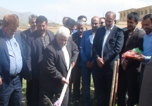 کلنگ زنی ساختمان پایگاه اورژانس ۱۱۵ دهستان ارمند