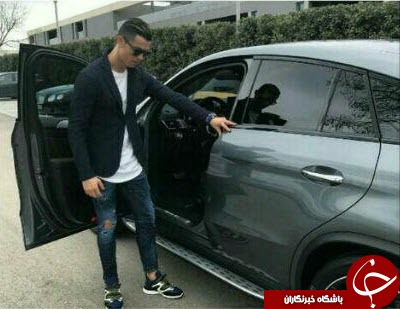 کلکسیون ماشین&zwnj;های گرانقیمت رونالدو
