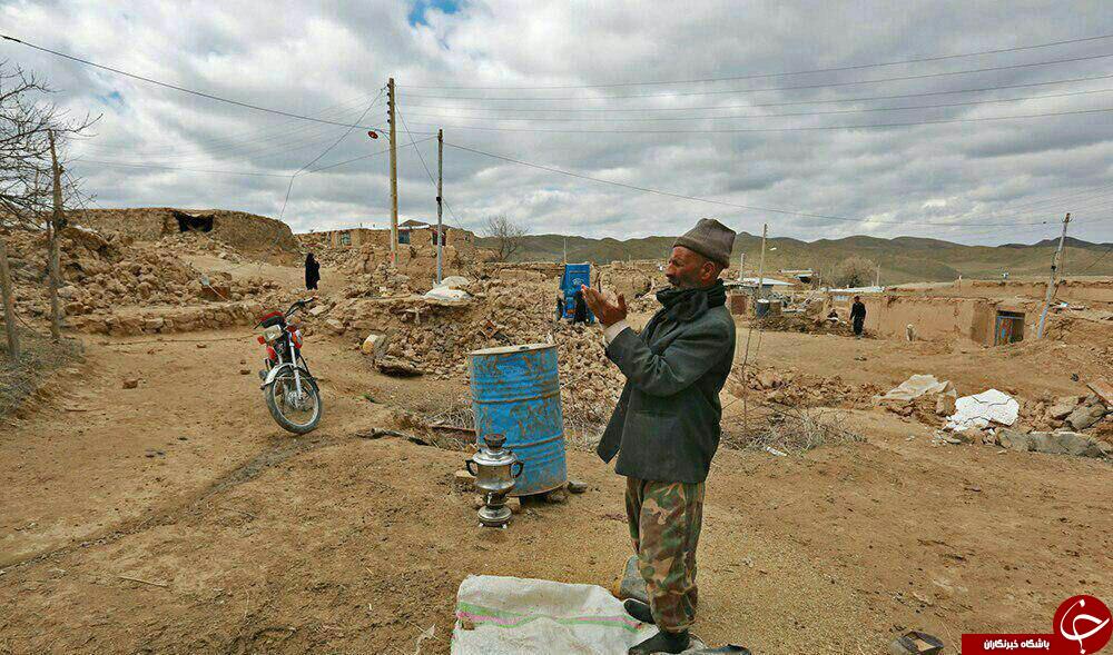 تصویری جالب از زلزله اخیر در فریمان