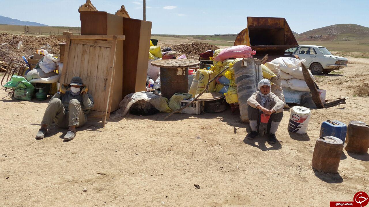 آثار تخریب زلزله در روستای &laquo;قلعه سرخ&raquo; + فیلم و تصاویر