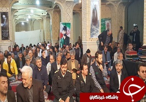مراسم صباح مزار آیت الله باریک بین
