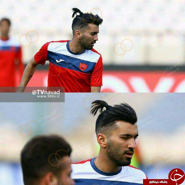 عکس/یک سامورایی در تمرینات امروز پرسپولیس