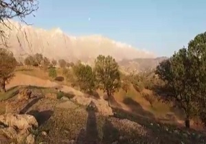 طبیعت دیدنی بلندترین رشته‌کوه کشور + فیلم