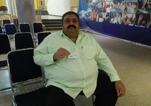 سحرخیزترین نامزد انتخابات دوازدهم + فیلم
