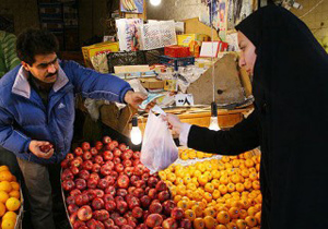 افزایش قیمت پرتقال، سیب و کیوی در بازار اصفهان