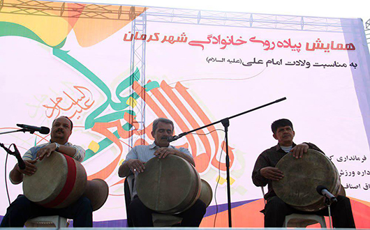 برگزاری همایش پیاده روی در کرمان + تصاویر