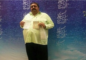 نگهبان يک كارخانه كاشی كانديدای انتخابات رياست جمهوری شد