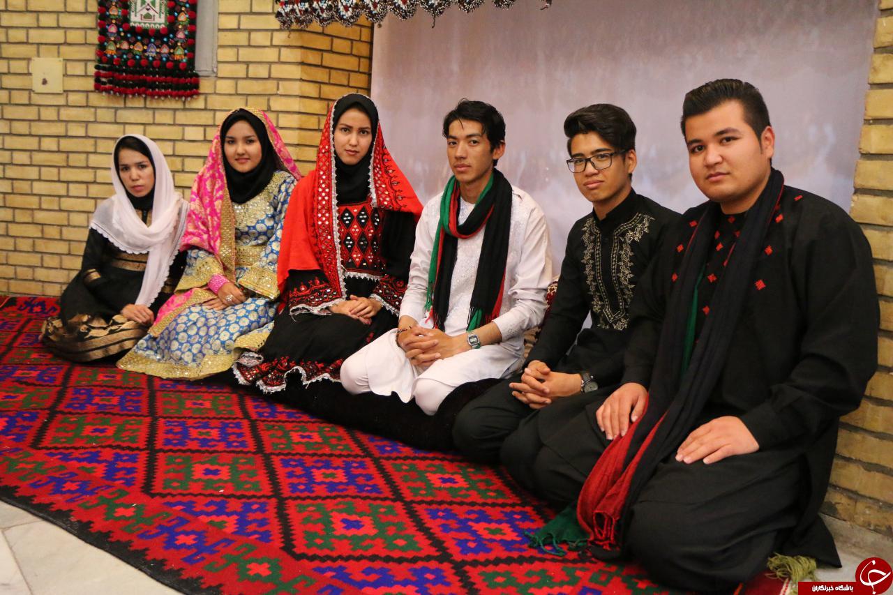 گزارش تصویری اختتامیه نمایشگاه آیین ها نوروزی در افغانستان دانشگاه علوم پزشکی کاشان