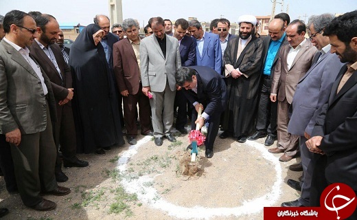 افتتاح و کلنگ زنی  چند طرح در بوئین زهرا