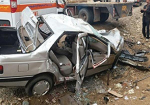 فوت یک مادر باردار در سانحه رانندگی