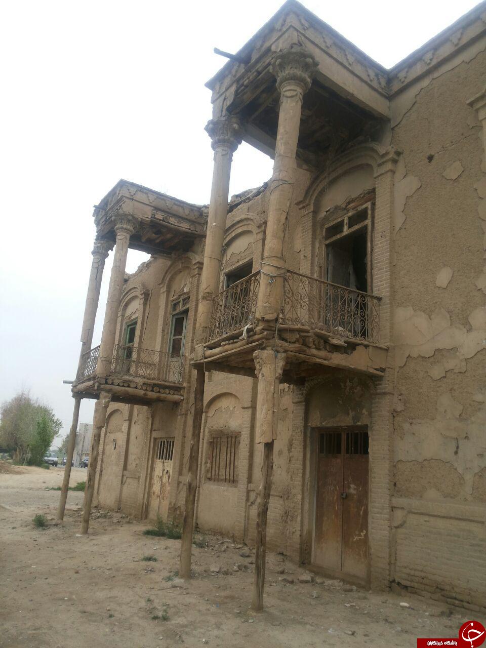 بنای تاریخی که رو به نابودی است + تصاویر
