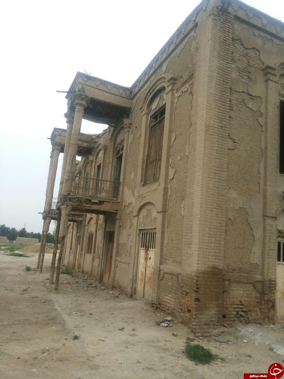 بنای تاریخی که رو به نابودی است + تصاویر