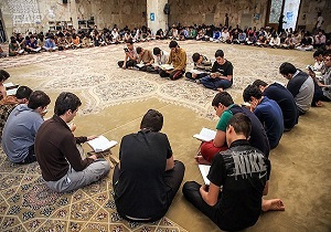 حضور250 دانش آموز تفتی در اعتکاف