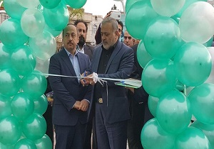 افتتاح سه بوستان در قزوین