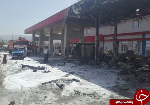 انفجار پمپ گاز حادثه آفرید