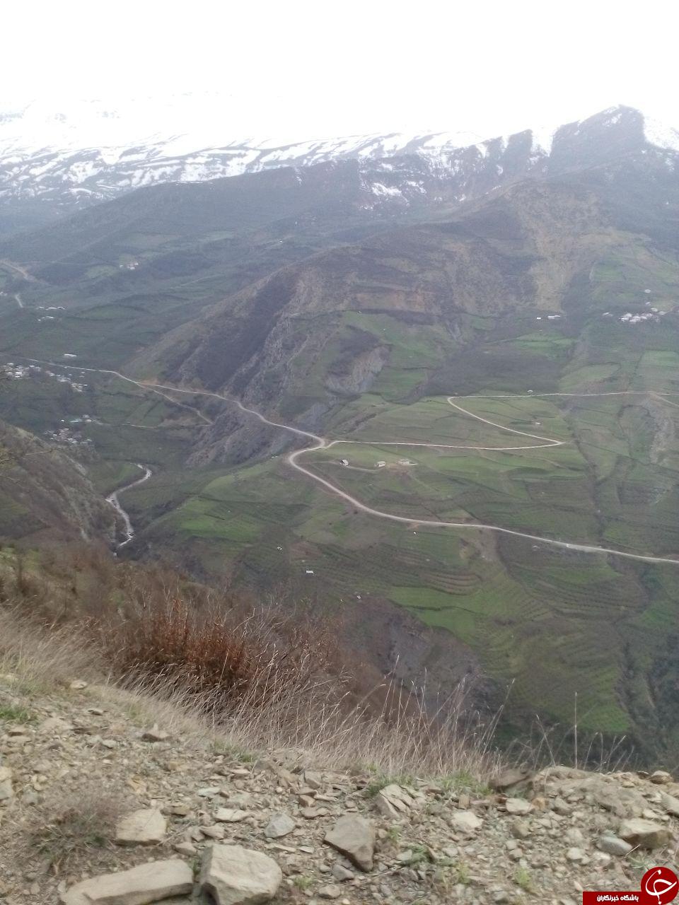 نمایی از طبیعت زیبا در میانرود + تصاویر