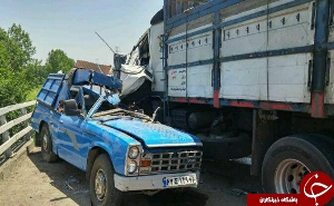 خواب آلودگی راننده نیسان یک کشته بر جای گذاشت