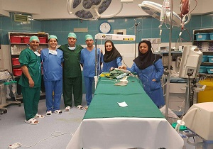 اولین عمل جراحی مغز بر روی نوزاد 7.5 ماهه در یزد